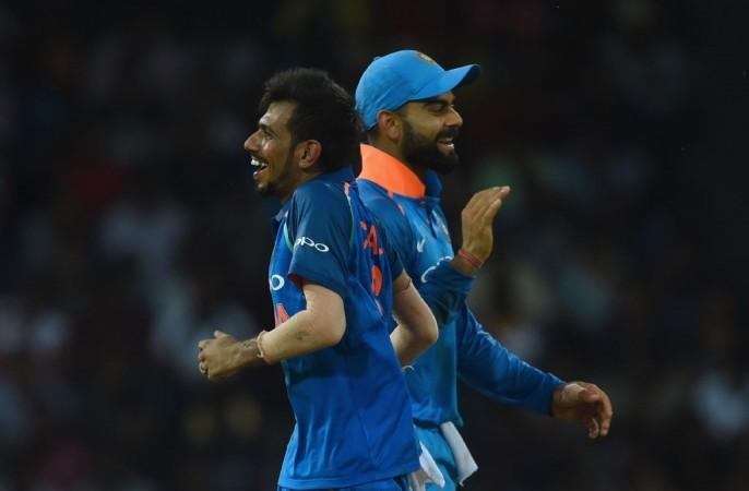 Yuzvendra Chahal, Virat Kohli, India vs Sri Lanka