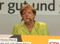Angela Merkel booed and heckled during German election campaign event