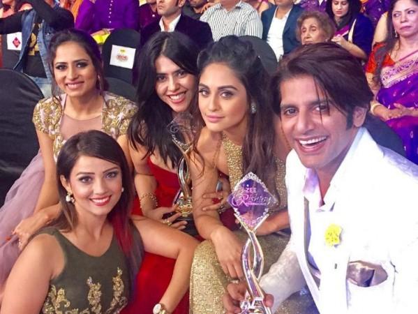 TV celebs at Zee Rishtey Awards 2017 Zee Rishtey Awards 2017