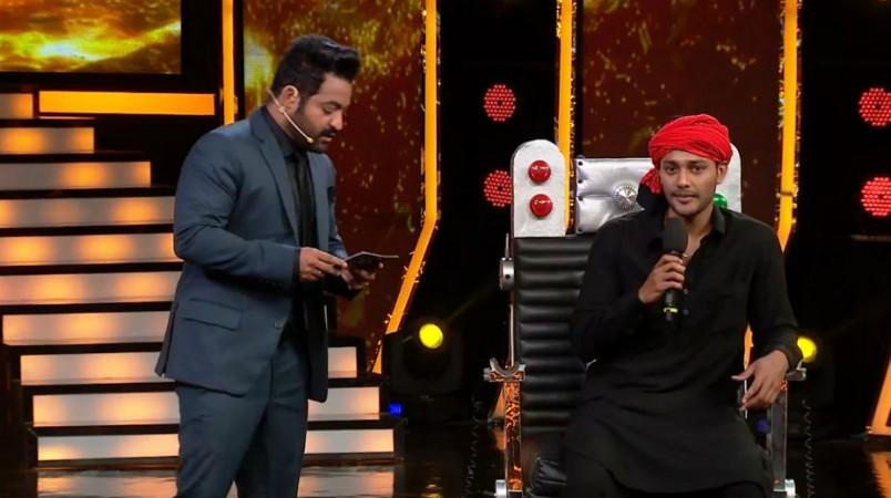 Prince with Jr NTR on Bigg Boss Telugu Prince with Jr NTR on Bigg Boss Telugu