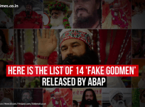 Akhil Bhartiya Akhara Parishad releases a list of 14 fake babas