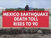 Mexico earthquake death toll rises to 90 as devastation revealed