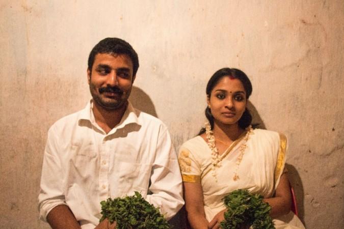 Deepak Parambol and Vinitha Koshy in the movie Ottamuri Velicham Deepak Parambol, Vinitha Koshy