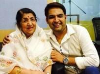 Kapil Sharma and Lata Mangeshkar