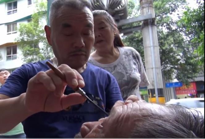 Eyeballs shaving in China Eyeballs shaving in China
