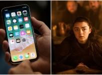 Game of Thrones fans are trolling Apple's iPhone X using Arya Stark meme