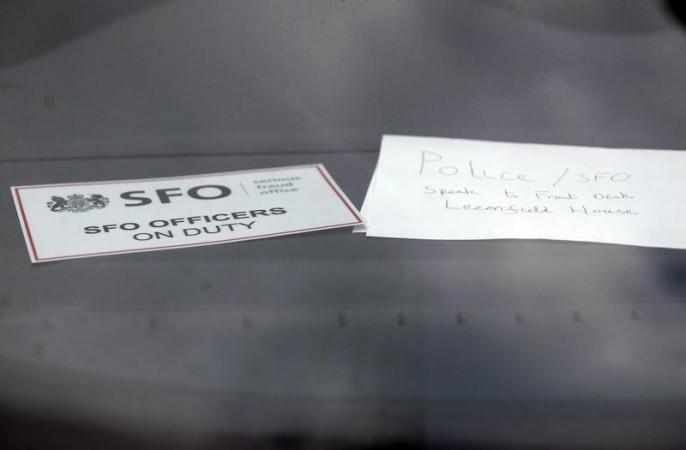 Britain's SFO SFO