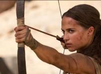 Alicia Vikander as Lara Croft in the upcoming 'Tomb Raider' movie