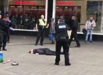 UK police scream at man to drop his knife – then realise he has been tasered unconscious