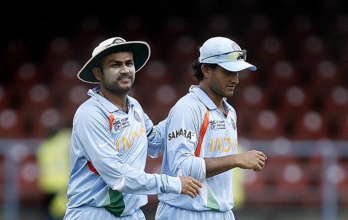 File photo of Sehwag and Ganguly Sourav Ganguly Virender Sehwag