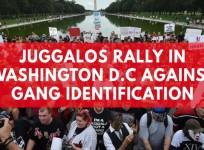 Juggalos rally in Washington DC against gang identification
