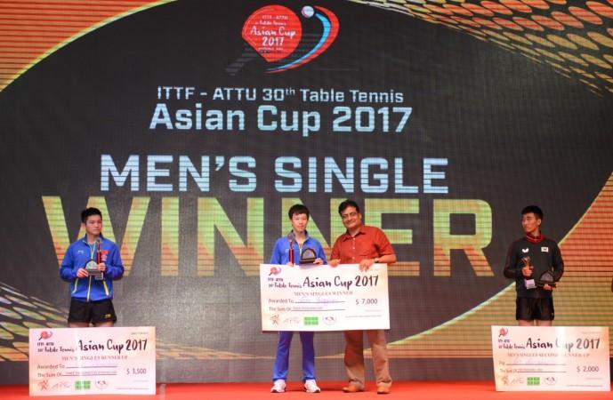 China S Lin Gaoyuan And Zhu Yuling Won The Men S And Women S