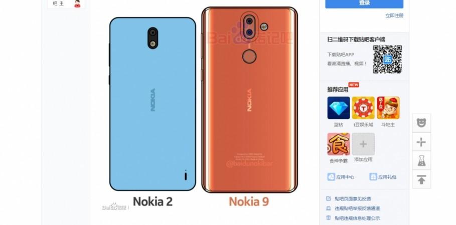Android flagship Nokia 9 gets spied along with budget Nokia 2; design elements, camera details leaked Nokia 9, Nokia 2, sketch, design language, camera details