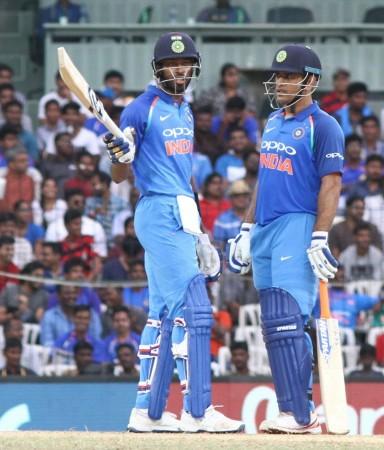 Dhoni and Pandya came up with a match-winning stand on Sunday Dhoni and Pandya