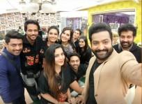 Jai Lava Kusa team in Bigg Boss Telugu house