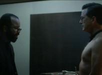 Emmys 2017: Stephen Colbert bares his butt for Westworld parody with Jeffrey Wright