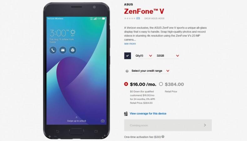Asus launches ZenFone V with Snapdragon 820; price, specs Asus, ZenFone V, price, specifications, features, availability, Verizon, US