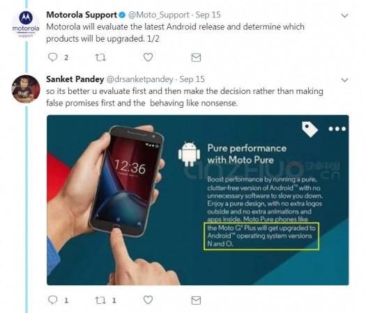 Motorola's Android release flip-flop saga continues, might roll-out Oreo update for Moto G4 Plus Motorola Android Oreo update list, Moto G4, Moto E4 Plus, features, release date