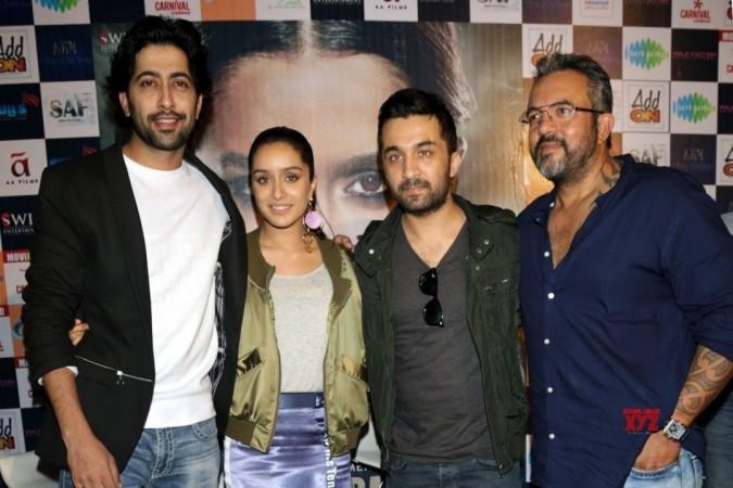 Haseena Parkar team: Ankur Bhatia, Shraddha Kapoor, Siddhanth Kapoor, Apoorva Lakhia Haseena Parkar team: Ankur Bhatia, Shraddha Kapoor, Siddhanth Kapoor, Apoorva Lakhia