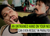 An untrained hand on your neck can even result in paralysis