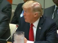 Trump mentions his nearby building in UN speech
