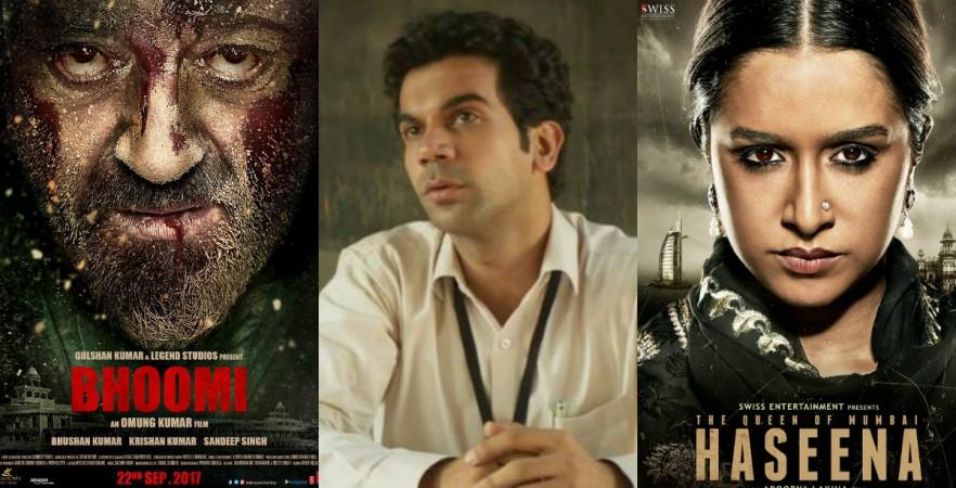 Bhoomi, Newton, Haseena Parkar posters Bhoomi, Newton, Haseena Parkar posters