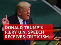 Donald Trumps first U.N. speech receives backlash from world leaders