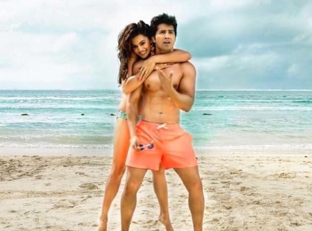 Varun Dhawan and Taapsee Pannu in Judwaa 2 Varun Dhawan and Taapsee Pannu in Judwaa 2