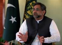 Pakistan's Prime Minister Shahid Khaqan Abbasi