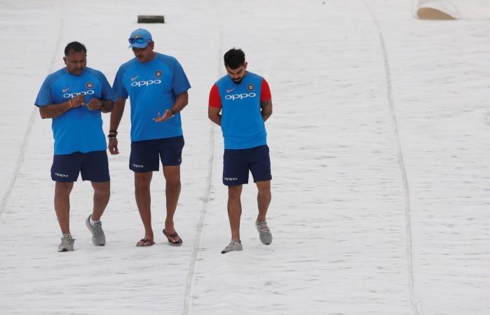 Outdoor training sessions were cancelled on the eve of the second ODI in Kolkata Rain threat in Kolkata