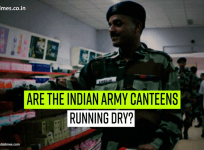 Are the Indian Army canteens running dry?