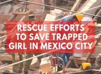 Rescue efforts at Mexico school to save trapped girl