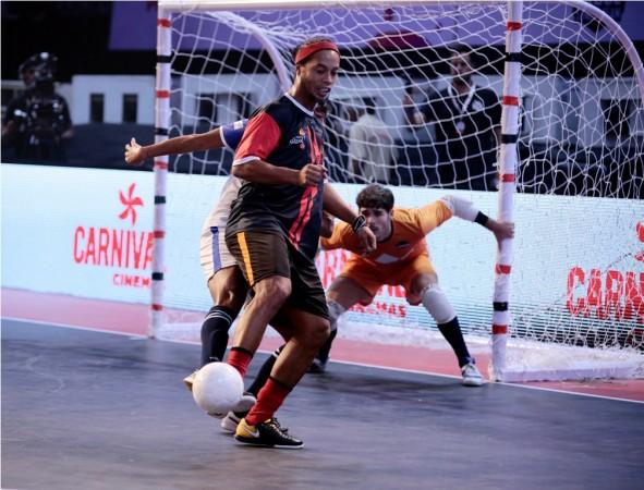 Ronaldinho netted a brace on Thursday in Bengaluru Ronaldinho