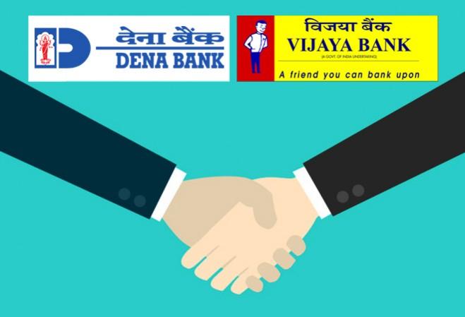 Dena Bank and Vijaya Bank merger talks. Merger