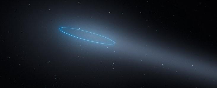 Researchers observed the interesting characteristics of a unique object -- 300163 (2006 VW139)-- with the help of the NASA/ESA Hubble Space Telescope. nasa, Hubble, asteroid, comet, space,