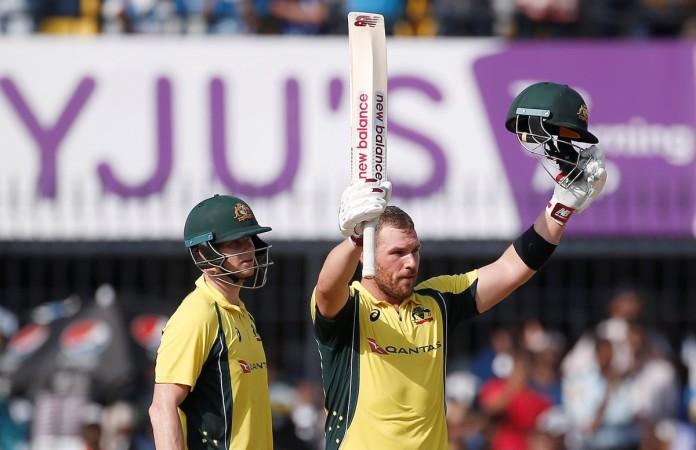 Finch hit his 8th ODI century to help Australia post 293 on board Aaron Finch
