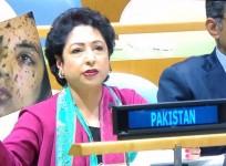 Pakistan's permanent representative to the UN Maleeha Lodhi