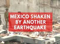 Mexico shaken by another earthquake