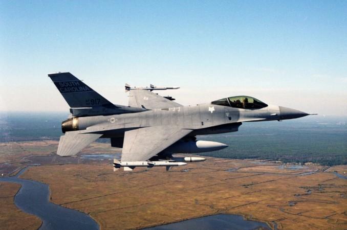 In picture: Lockheed Martin F-16. Lockheed Martin F-16