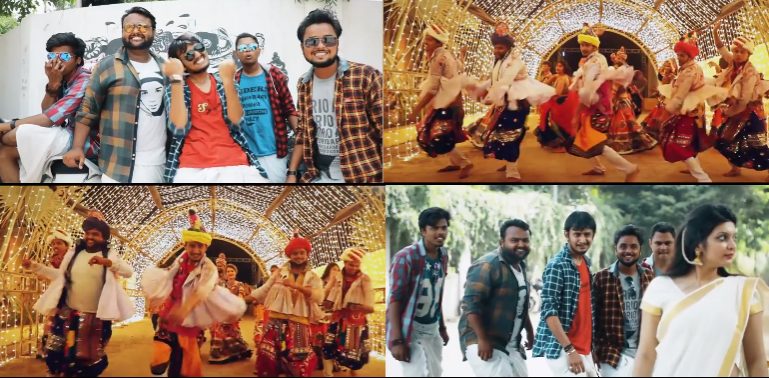 Watch Gujarati version of Jimikki Kammal song Jimikki Kammal, Gujarati version