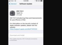 Apple iOS 11.0.1, update, how to install, crackling noise, Wi-Fi , Bluetooth issue