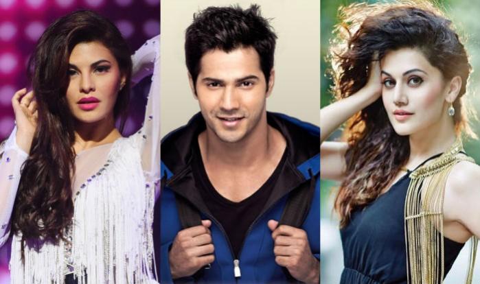 Judwaa 2 cast Jacqueline Fernandez, Varun Dhawan, Taapsee Pannu Judwaa 2 cast Jacqueline Fernandez, Varun Dhawan, Taapsee Pannu