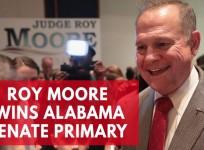 Roy Moore defeats Trump-backed Luther Strange in Alabama Senate Primary