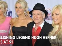 Playboy magazine founder Hugh Hefner dies