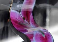 Foldable smartphone display