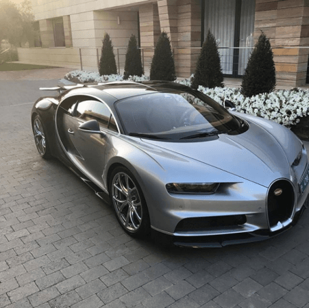 Cristiano Ronaldo's Bugatti Chiron Cristiano Ronaldo's Bugatti Chiron