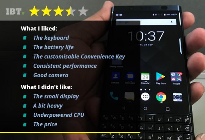 BlackBerry KEYone review