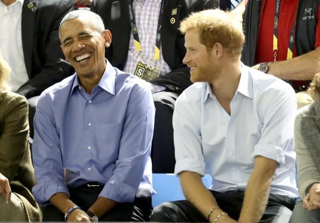 Prince Harry Barack Obama
