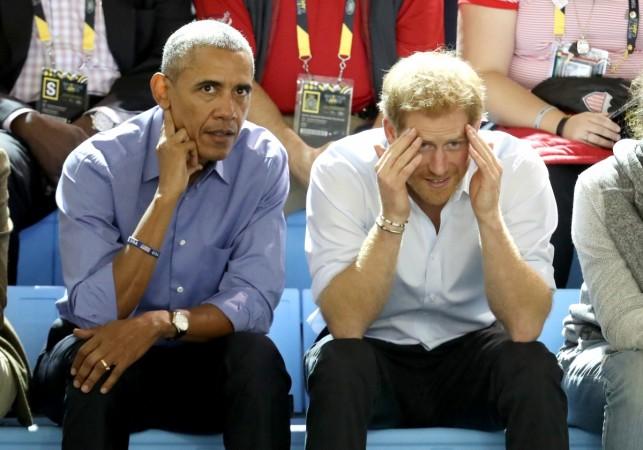 Prince Harry Barack Obama