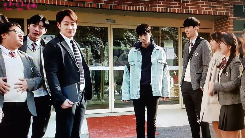 A behind-the-scene photo of Kdrama Andante. Andante